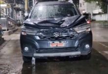 حیدرآباد کے سنتوش نگر میں خوفناک حادثہ، کار کی ٹکر سے تین افراد زخمی