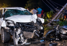 ترشور میں سڑک حادثہ میں ایک ہی خاندان کے تین افراد ہلاک