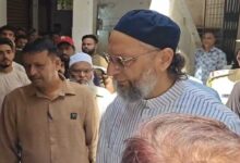 نوٹس پانے والے افراد کی سماعت، اسدالدین اویسی نے مراکز کا کیا دورہ