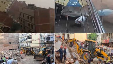 دہلی کے ستیہ نکیتن میں 5 منزلہ عمارت منہدم، ہلاکتوں کی تعداد 5 ہوگئی