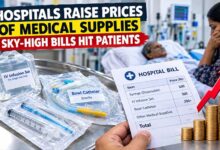 ہاسپٹلس میں زیر استعمال طبی اشیا کی قیمتوں میں بے تحاشہ اضافہ
