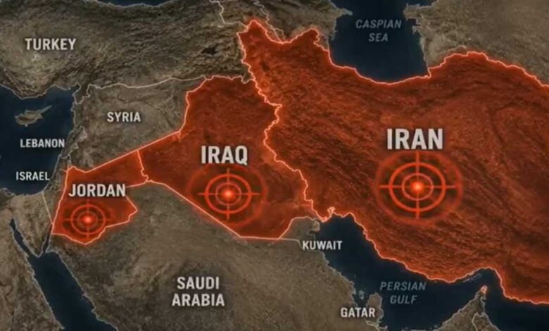 ایران کا کویت، بحرین، اردن اور عراق میں امریکی ٹھکانوں پر حملوں کا دعویٰ