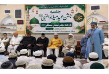 مسجد پرنس شہامت جاہ بہادر ریڈہلز میں منعقدہ جلسہ جشن عید میلاد النبی صلی اللہ علیہ وسلم کا انعقاد