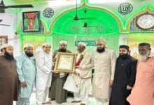 جامع مسجد محبوبیہ کے سابق خازن جناب محمد اشفاق کی وداعی تقریب