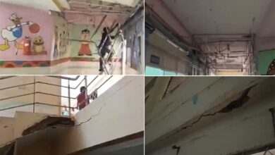 سرکاری اسپتال کی خستہ حالی بے نقاب، بچوں کے وارڈ کی چھت اچانک گرگئی