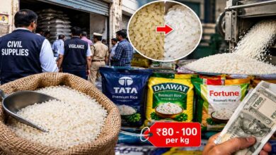 حیدرآباد میں راشن کے چاولوں کا بڑا کھیل بے نقاب!