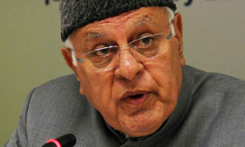 فاروق عبداللہ کے کشمیر ریمارکس پر علماء کی تنقید