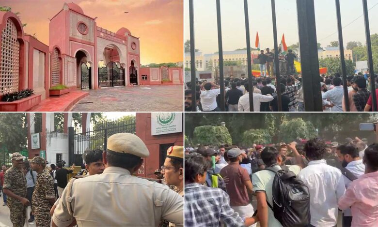 جامعہ ملیہ اسلامیہ میں آن لائن تدریس کا فیصلہ، قابل اعتراض نعروں کی مذمت