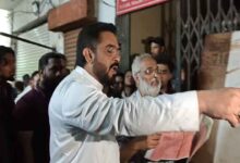 نامپلی میں عمارت کے تنازعہ پر ہنگامہ، ماجد حسین کی آمد کے بعد توڑ پھوڑ کی ویڈیو وائرل
