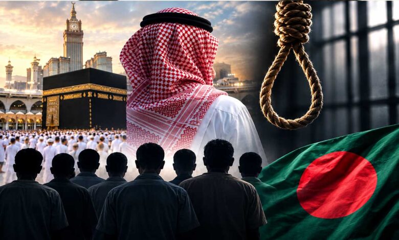 سعودی عرب میں دو بنگلہ دیشیوں کو سزائے موت، مزید 20 کے انجام پر سوالیہ نشان؟