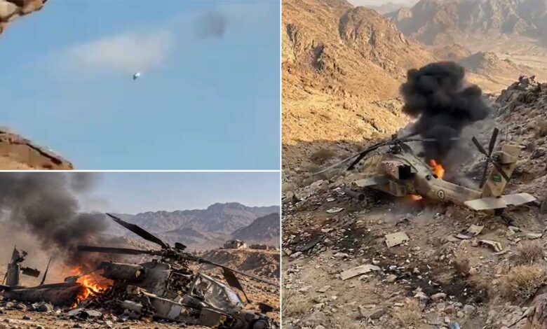 سعودی عرب میں ہیلی کاپٹر حادثے میں عملے کے دو اہلکار ہلاک
