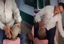 طالب کے گنجے سر پر طبلہ بجانے کی اداکاری، ویڈیو وائرل ہونے پر استاد معطل