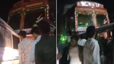 نرمل ضلع میں لاری اور ایمبولینس میں تصادم، دو افراد ہلاک، چار زخمی