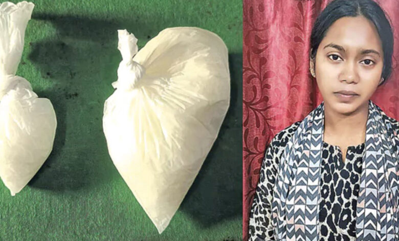 بوائے فرینڈ کی ضمانت کے لیے منشیات کی سپلائی کرنے والی نوجوان خاتون گرفتار